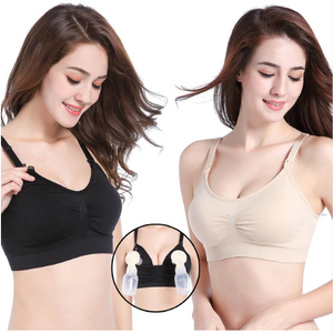 Hands-Free Maternity Breastfeeding Pumping Bra