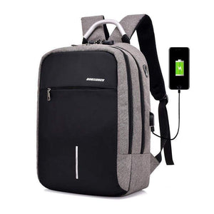 Anti Theft Backpack With USB Charger