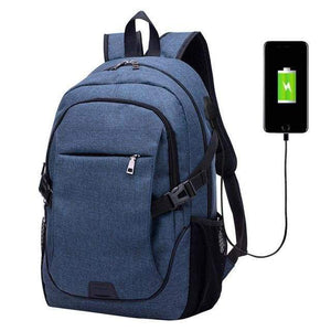Anti Theft Backpack With USB Charging