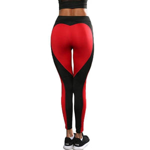 Heart-Shaped Workout Leggings