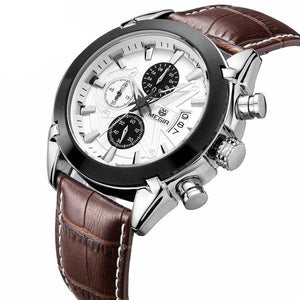 Leather Band Watch