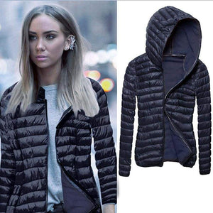 Long Sleeve Hooded Coat