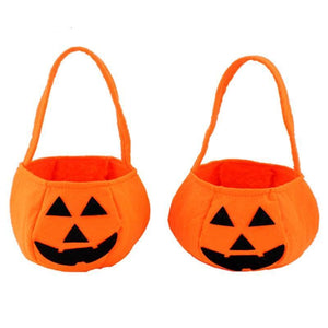 Halloween Pumpkin Candy Basket