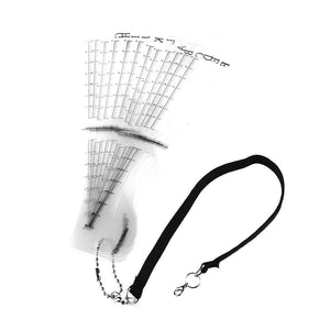 12 Piece Eyebrow Stencil Strap Set