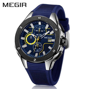 Sports Silicone Strap Watch