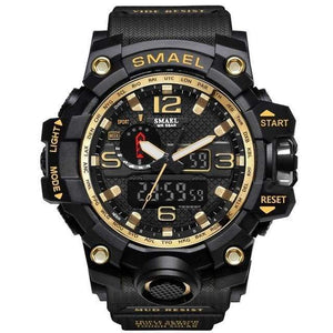Sports Watch Dual Display Analog/Digital LED